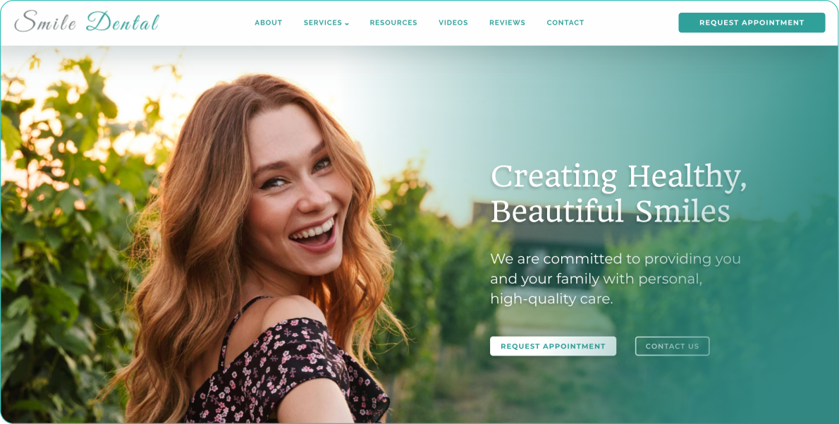 DentalQore Dental Marketing, Custom sites, SEO